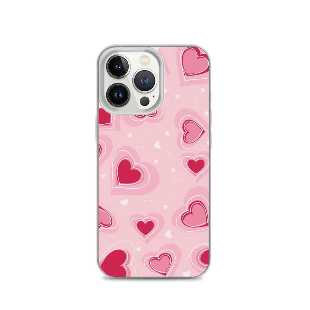 Lovely Hearts iPhone Case product image (2)