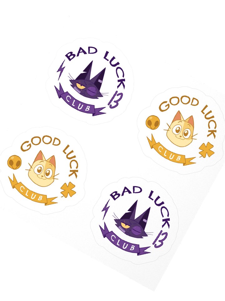 Club Misfit And Mieko Stickers! product image (6)