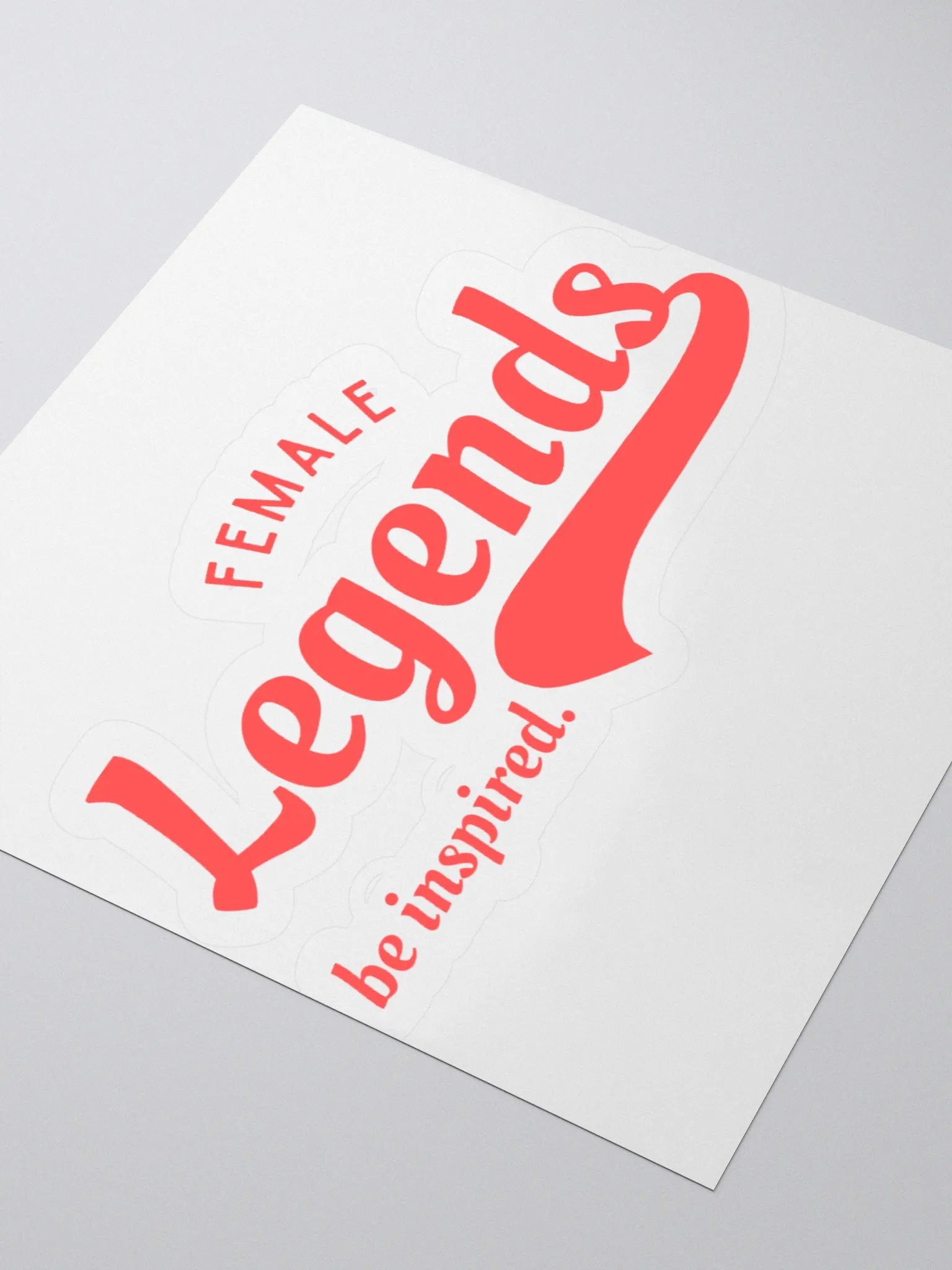 Female Legends Sticker. product image (9)