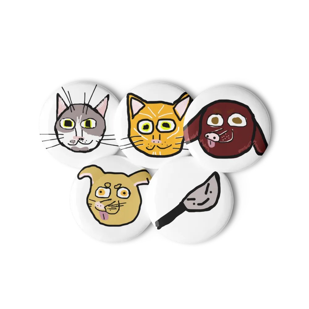 Flam-Drawn Pins | Sub-a-thon Reward product image (6)