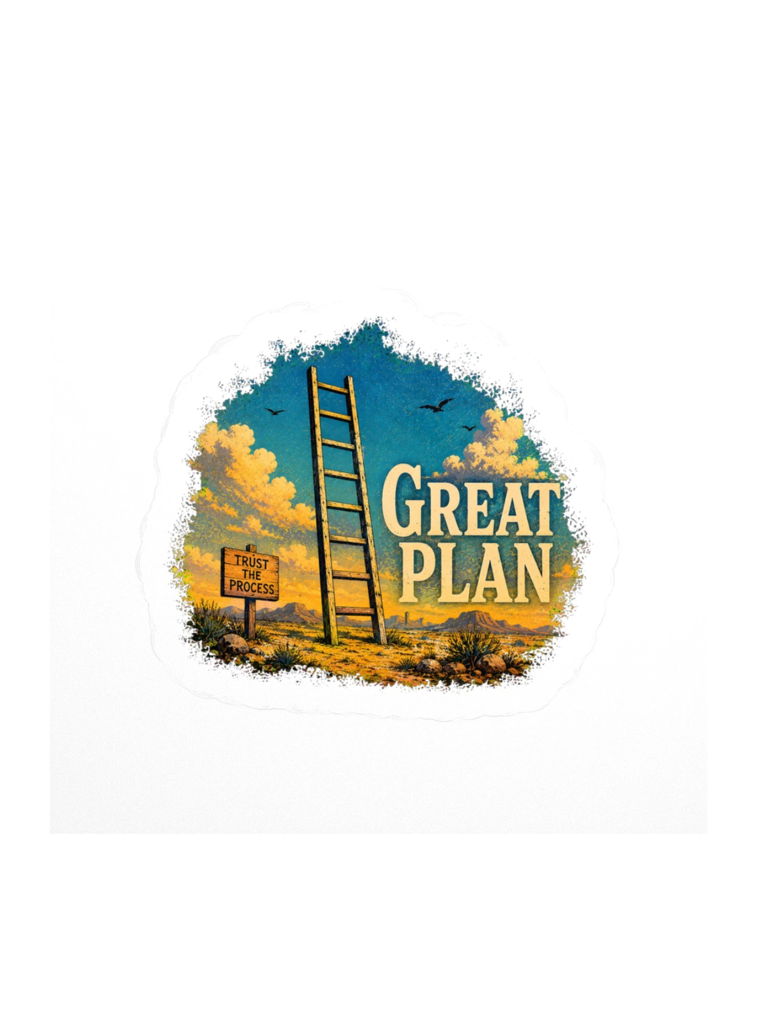 Great Plan Sticker product image (1)