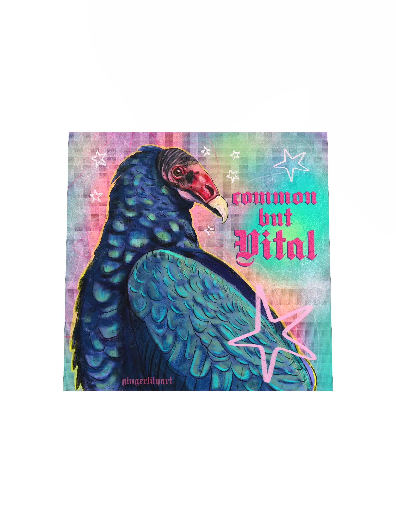 turkey vulture print product image (7)