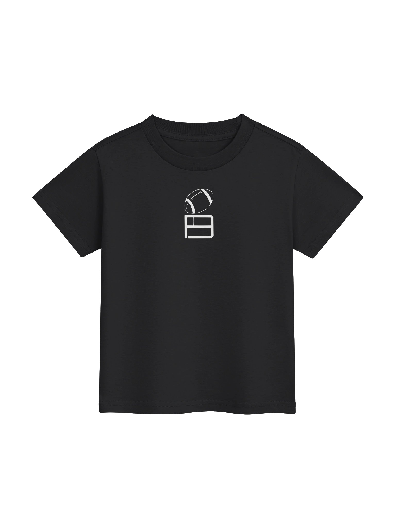 Project Groundwerk White Football Brick Logo Youth T-Shirt product image (1)
