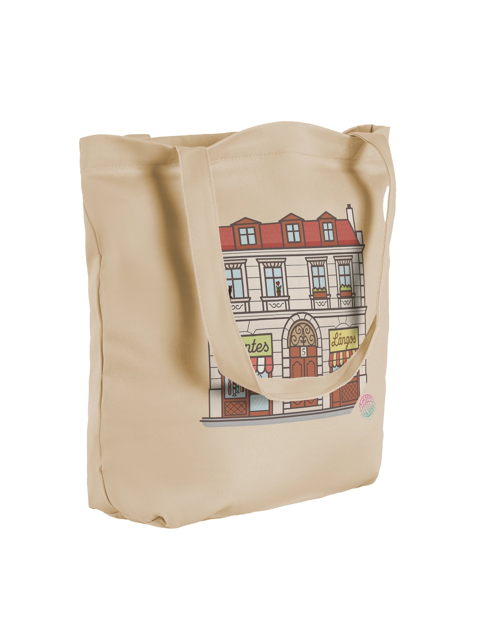 Courtyard Building Tote Bag product image (4)