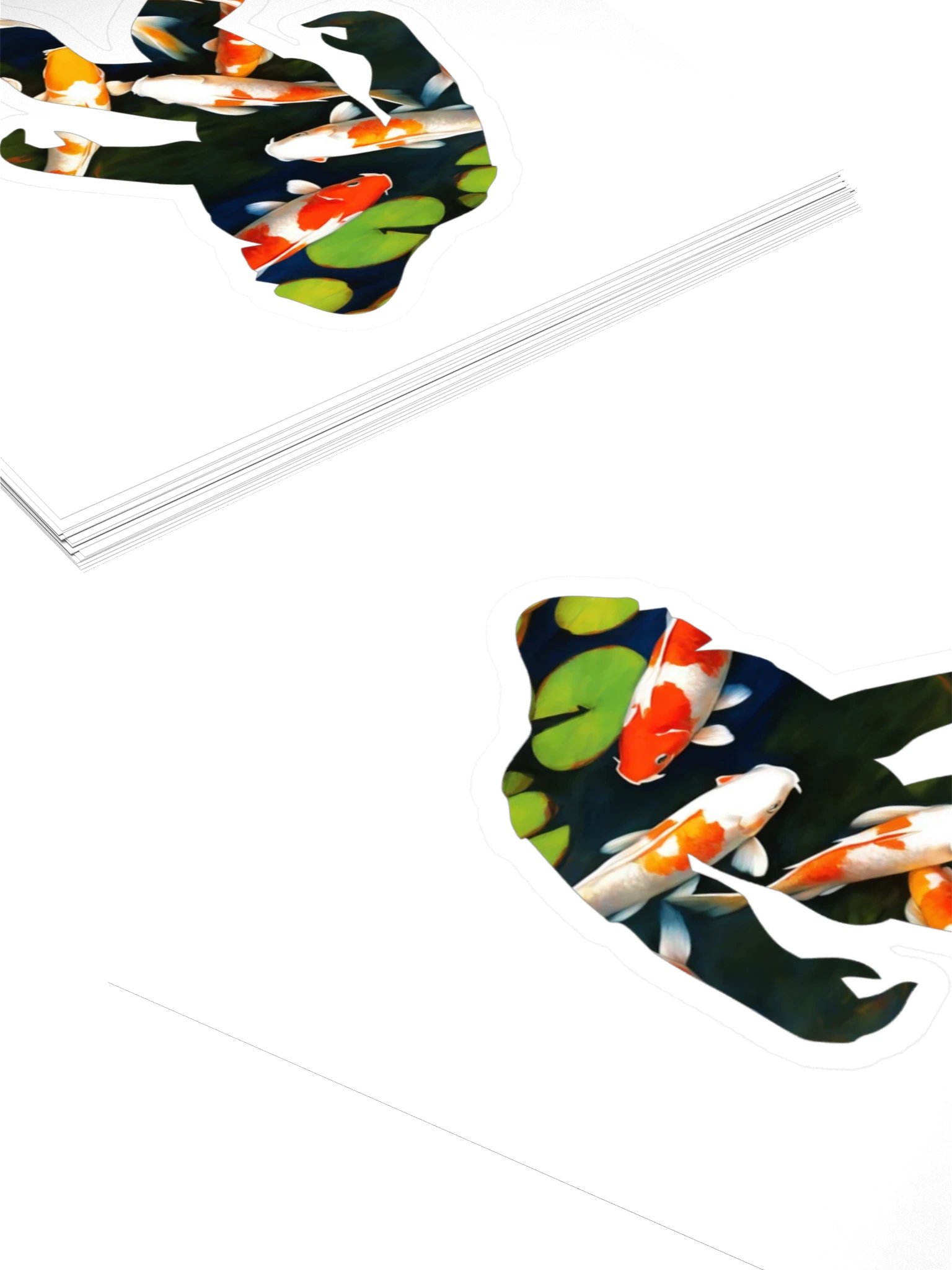 Koi Pond Sticker product image (4)