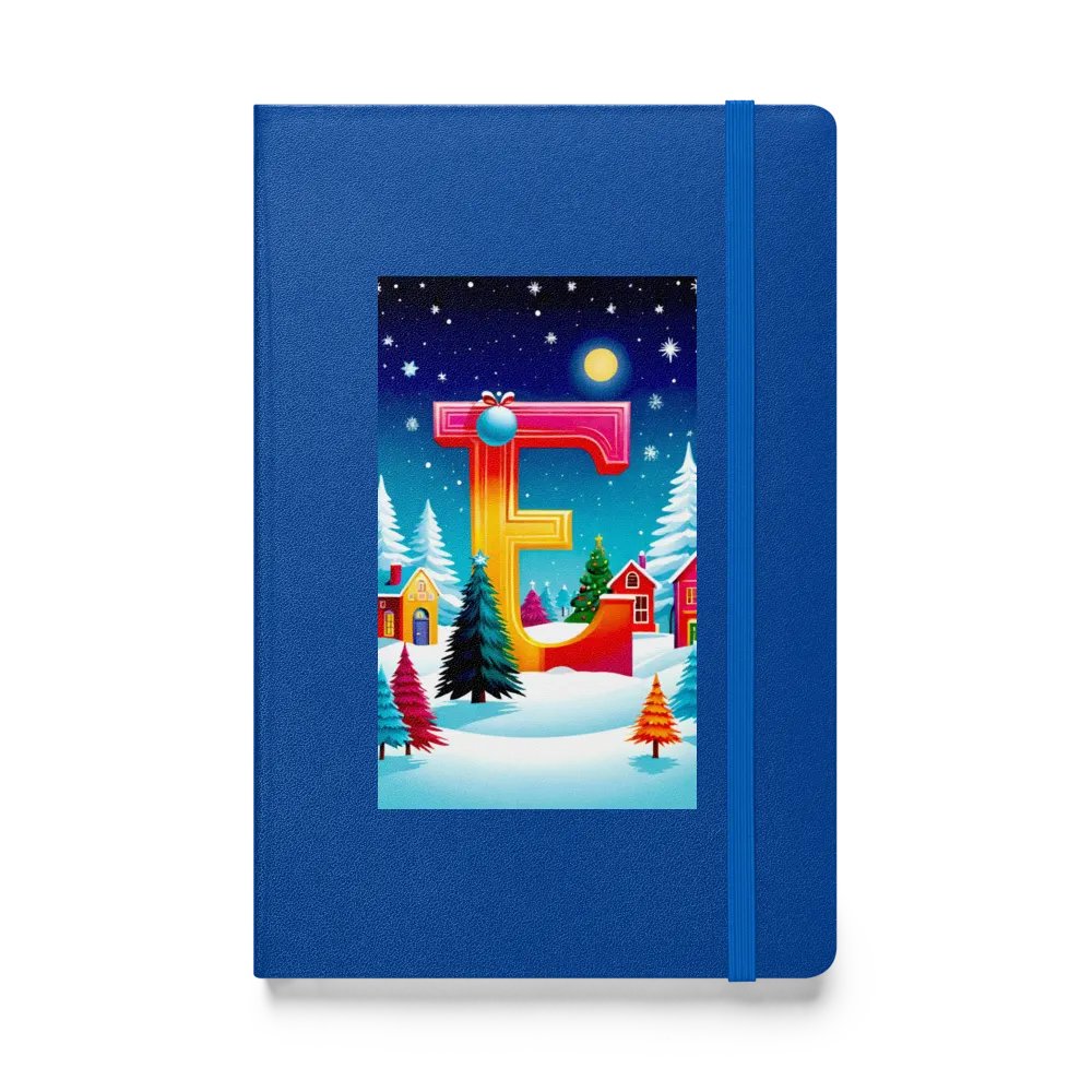 Christmas Monogram Letter E(5) Journal product image (1)