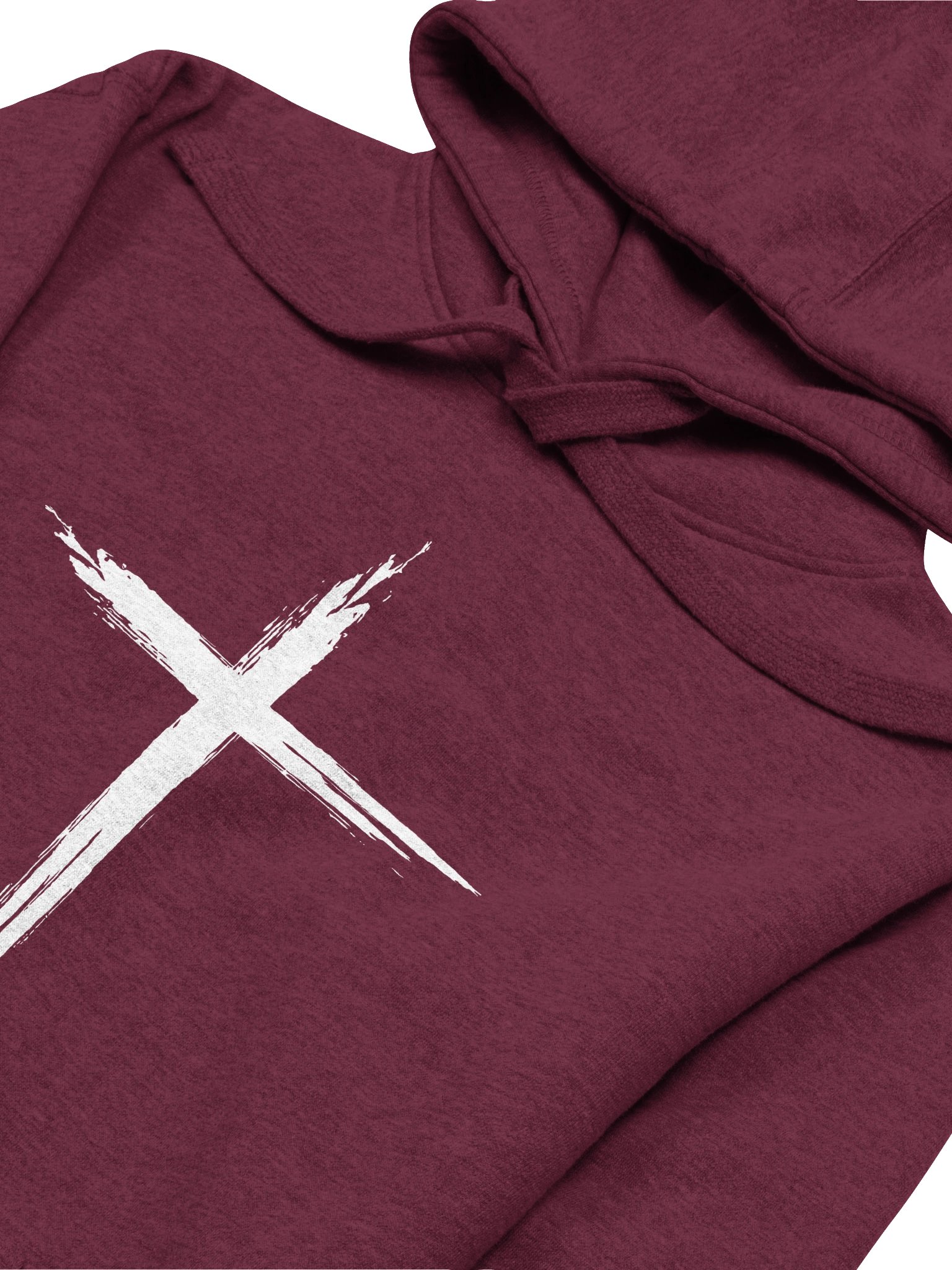 Basic White Cross Premium Hoodie product image (11)