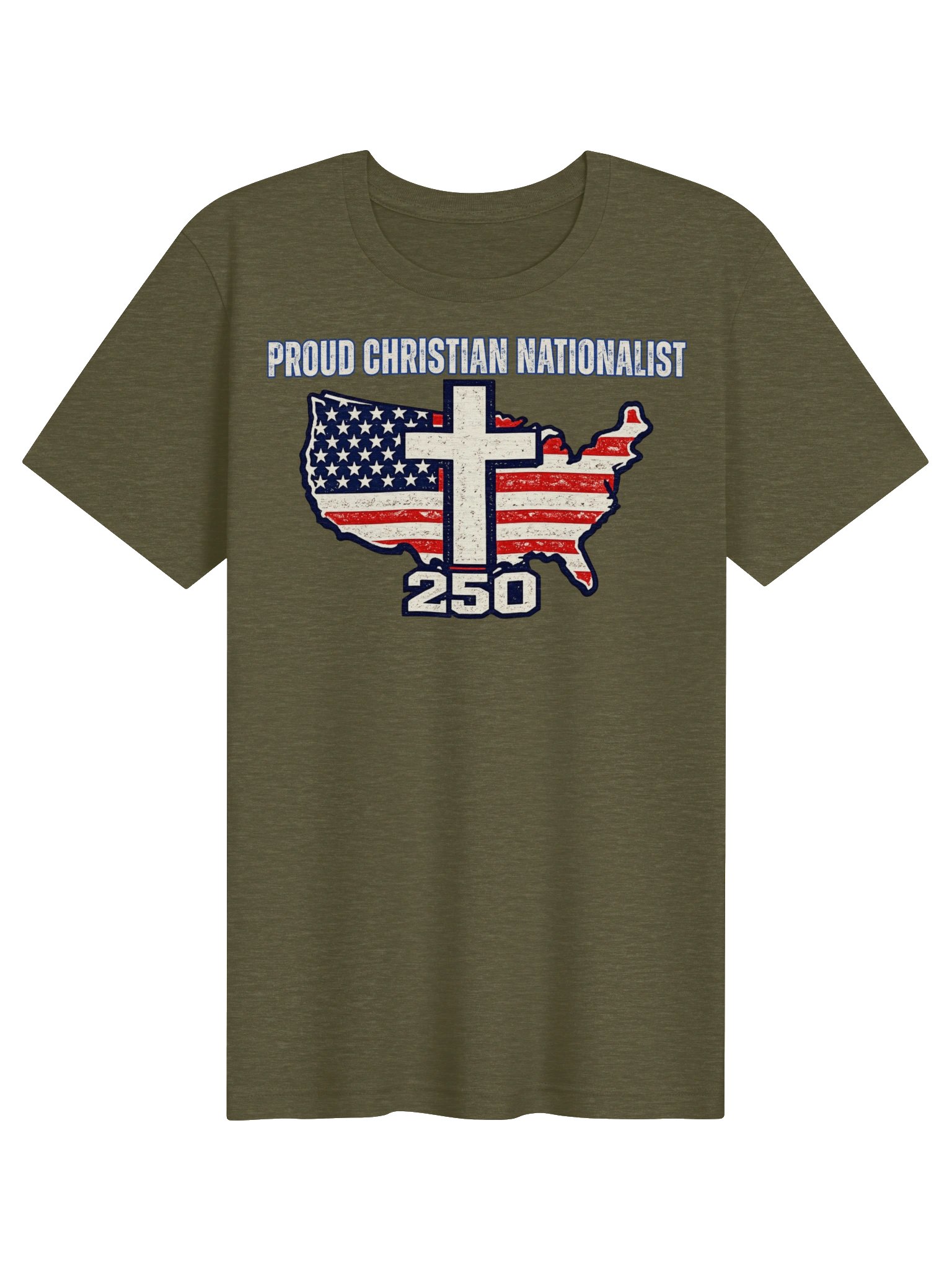Proud Christian Nationalist - T-shirt product image (11)