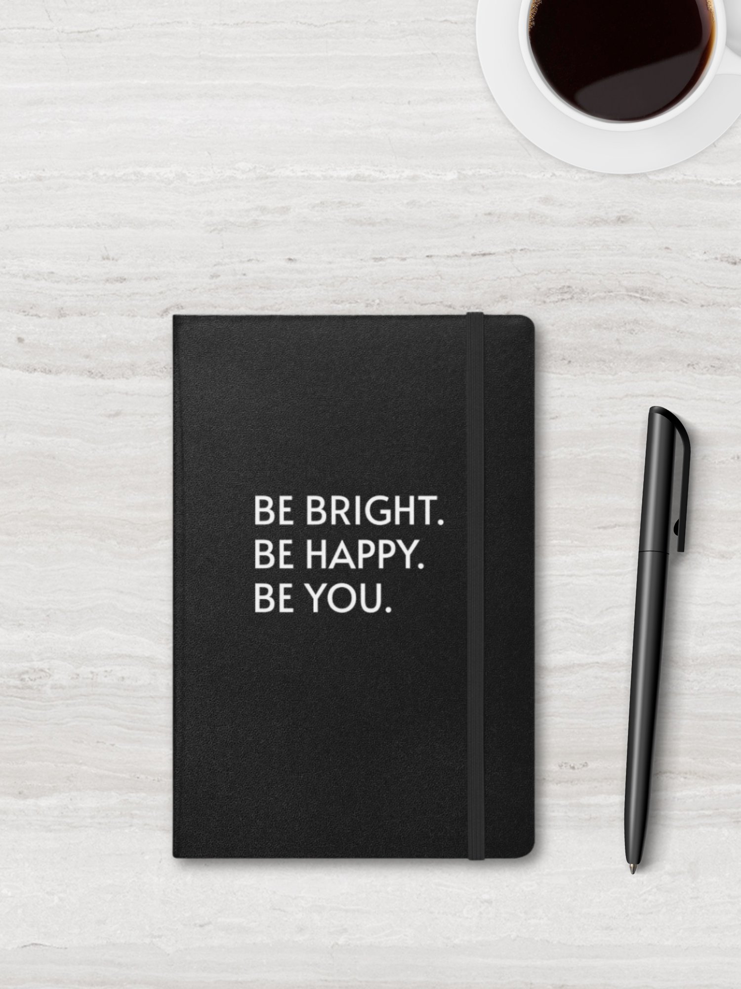 Be Happy Hardcover Bound Notebook product image (1)