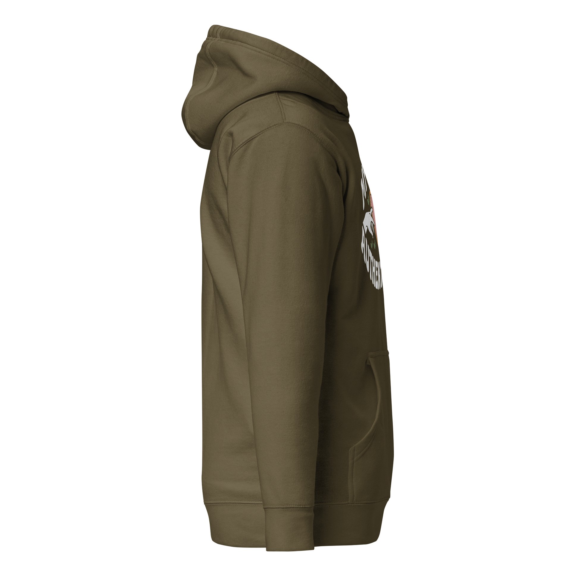 “My Kink Is Authenticity” Military Green Unisex Hoodie product image (5)