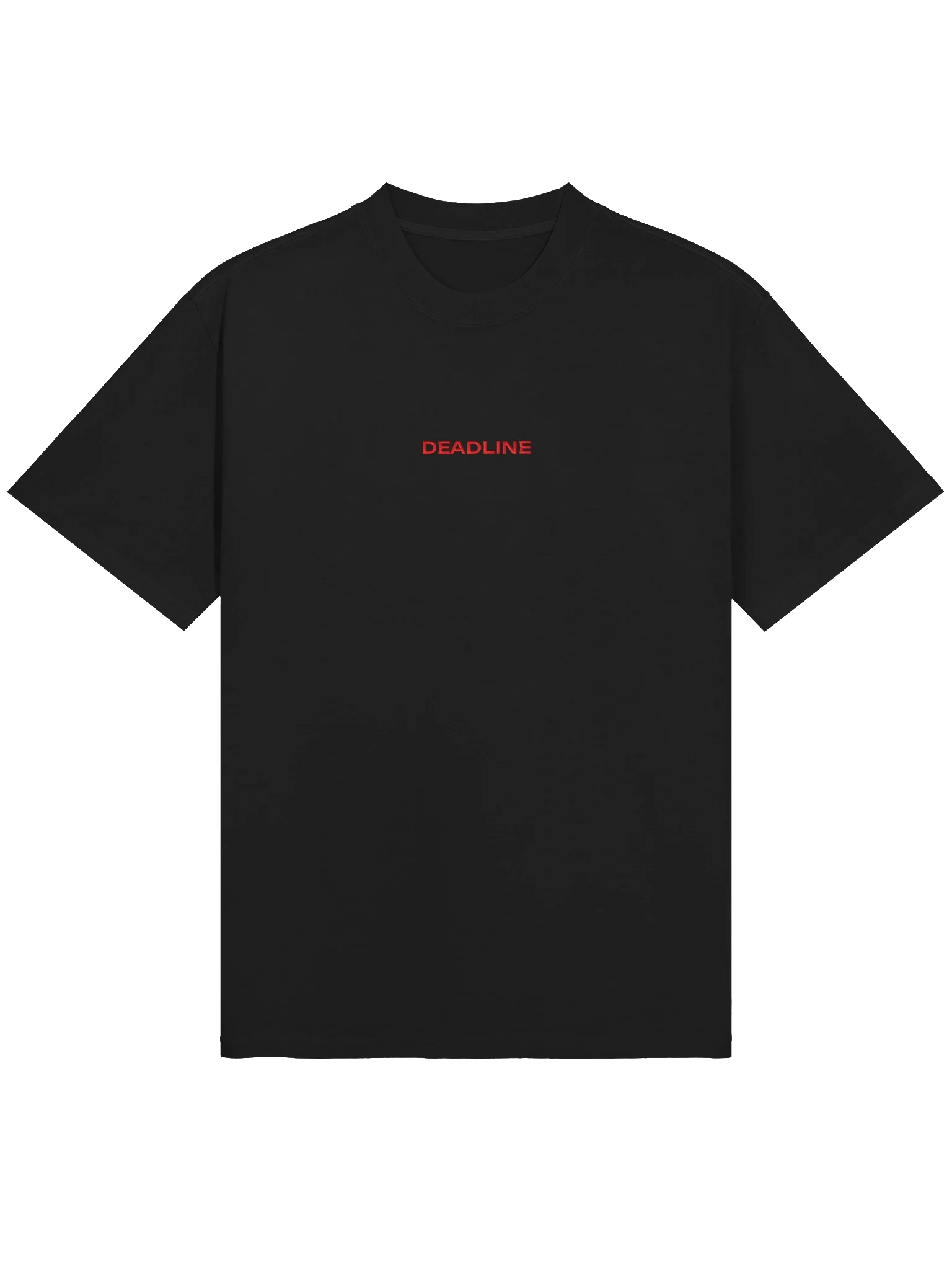 Deadline Heavyweight Tee, Faded Black