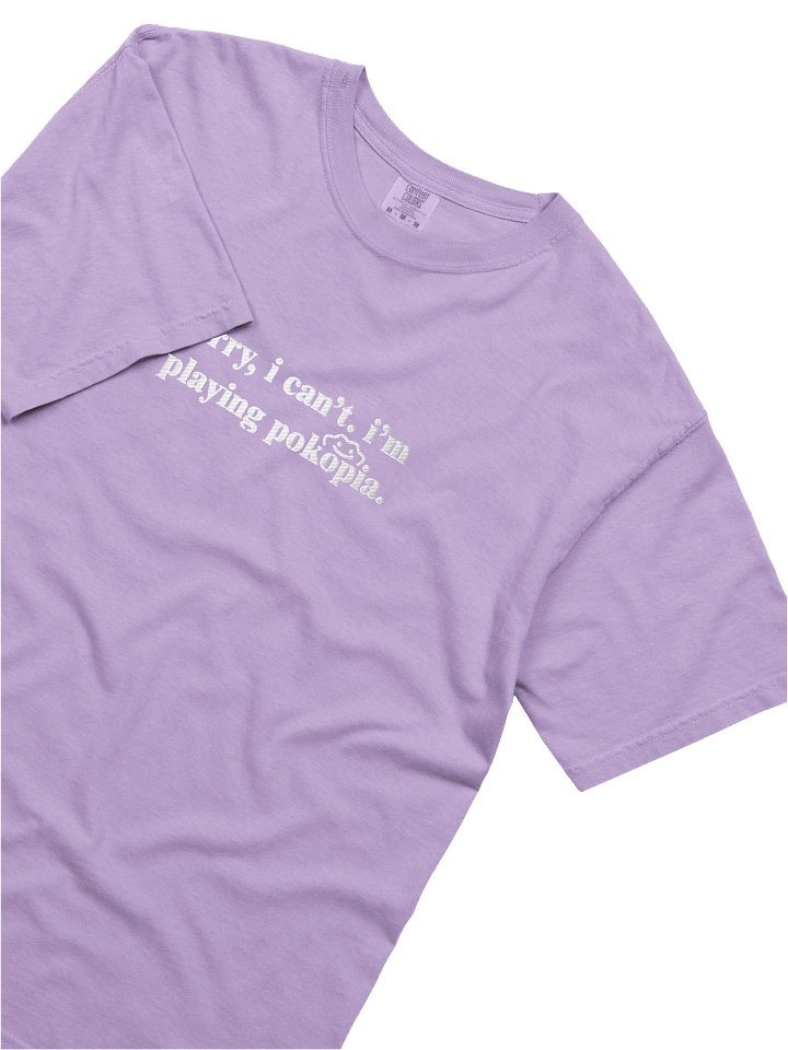 sorry, i can't tee (white) product image (11)