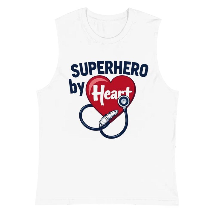 Heartbeat Hero Muscle Tank product image (2)