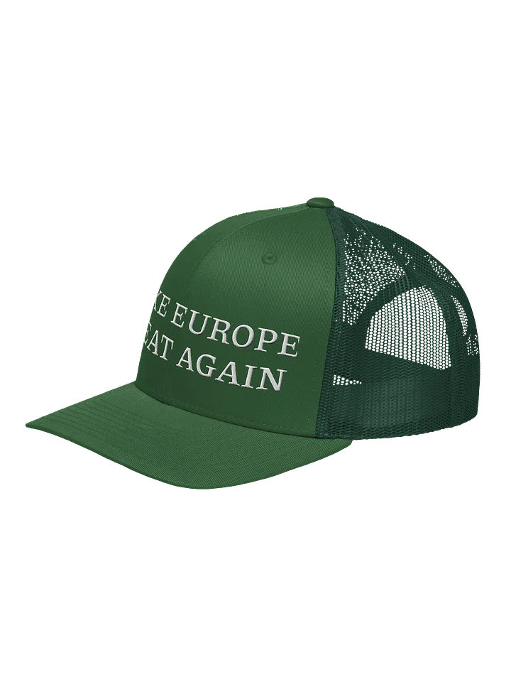 Make Europe Great Again Embroidery Trucker Hat product image (32)