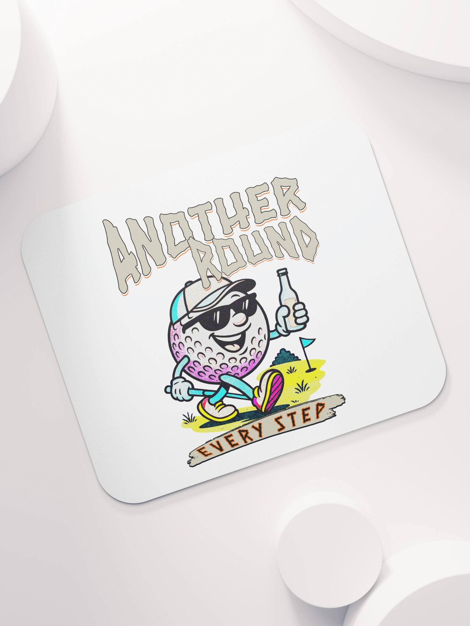 Another Round Every Step Golfing Vibrant Mouse Pad product image (5)