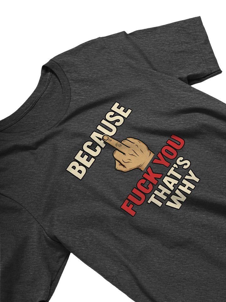 Just Because Tee product image (2)
