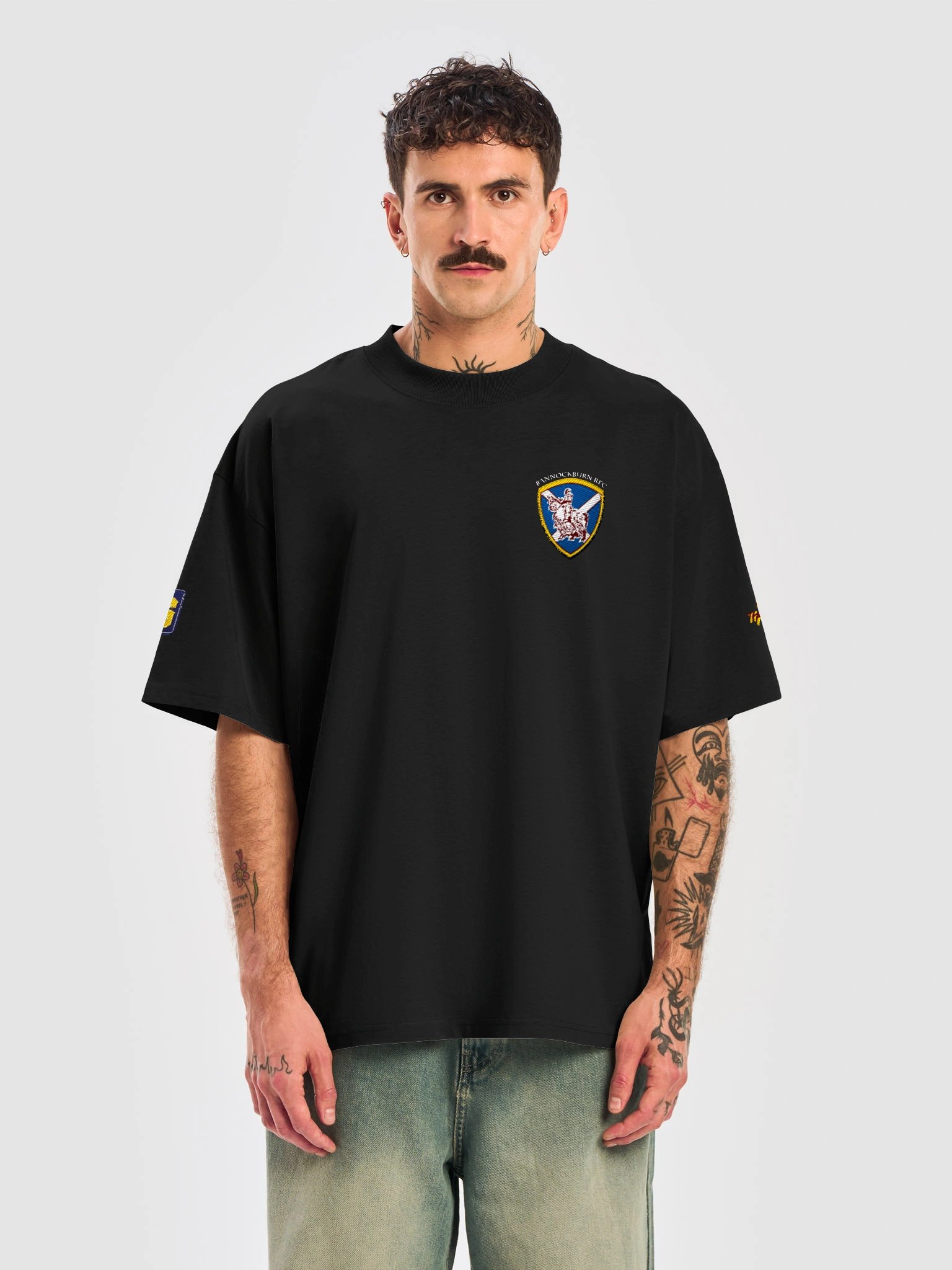 Bannockburn RFC Organic Oversized T-Shirt product image (5)