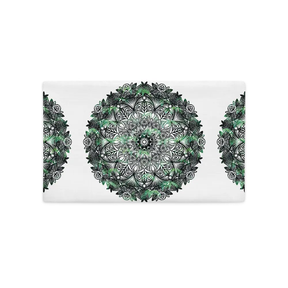 Verdant Oasis Premium Pillow Case product image (5)