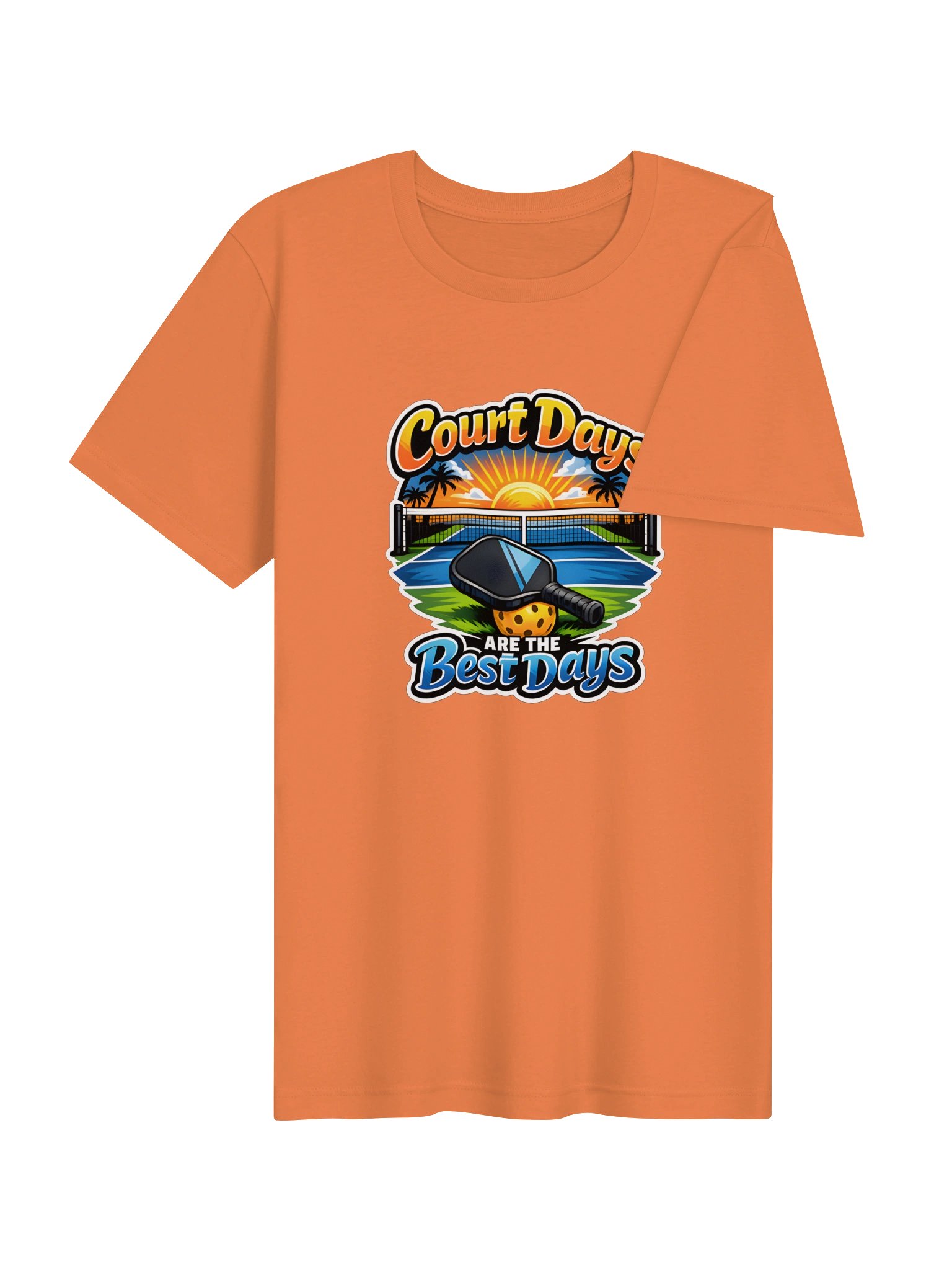 Court Days Pickleball Sunset Tee product image (11)