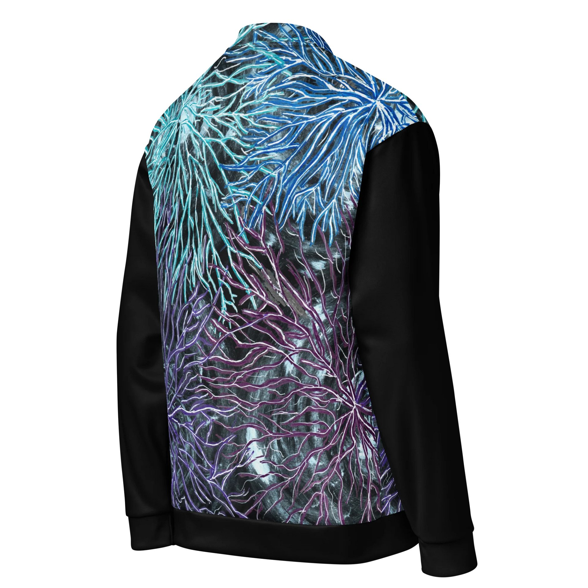 "Vortex" on Bomber Jacket (black accents) product image (4)