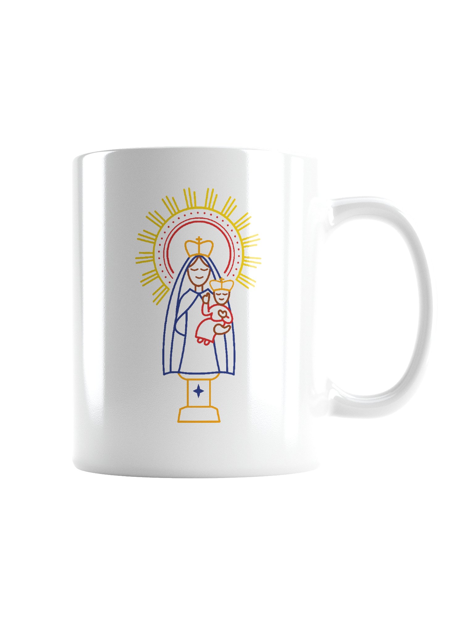 Minimalist Lady of the Pillar Mug product image (1)