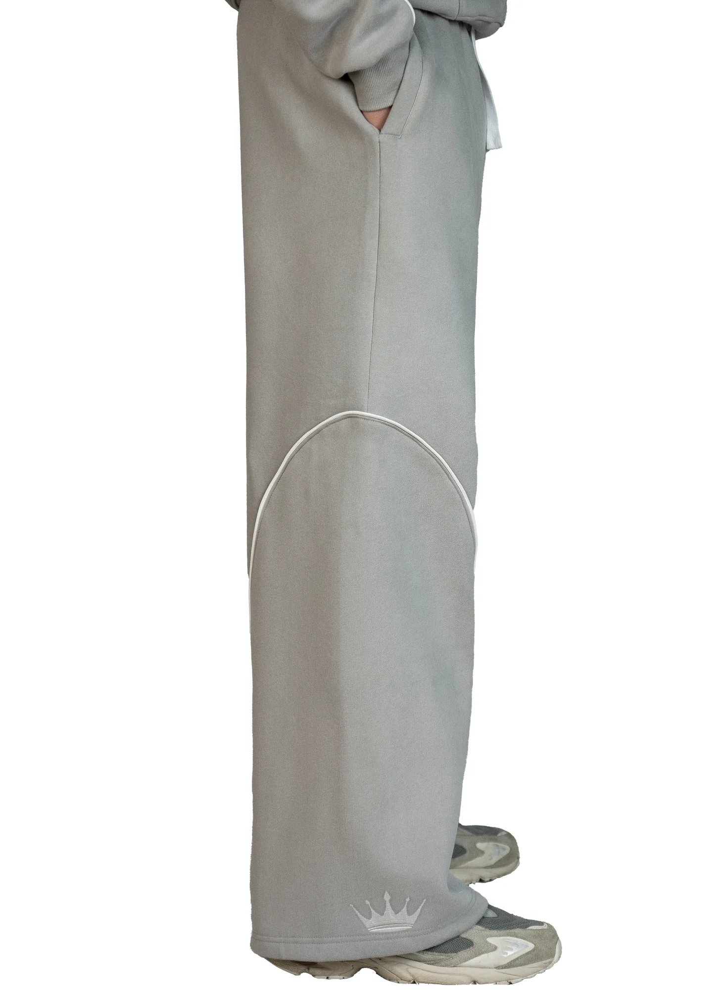 Gray Baggy Sweatpants product image (3)
