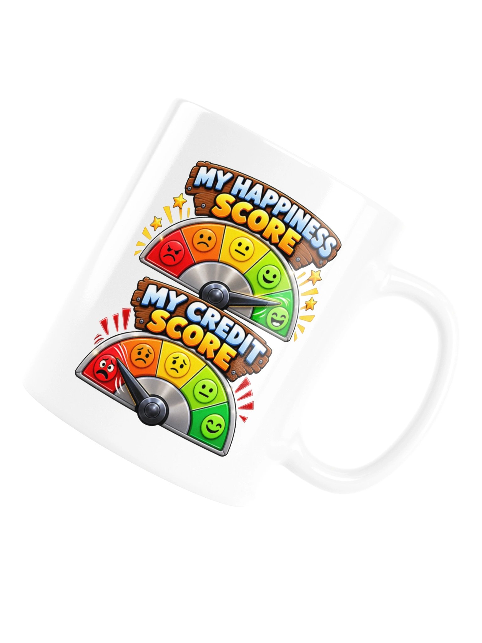 My Happiness Score vs My Credit Score – Adulting Humor product image (17)