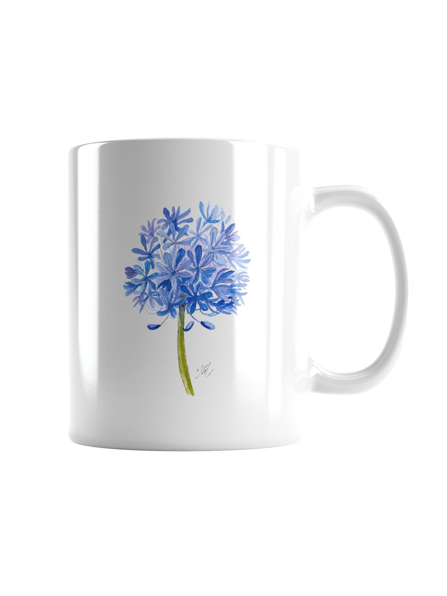 Blue Agapanthus Mug product image (1)