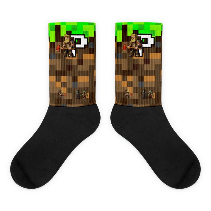 Patient PixelZ P Logo Sublimated Socks (PixelZ My Craft) product image (1)