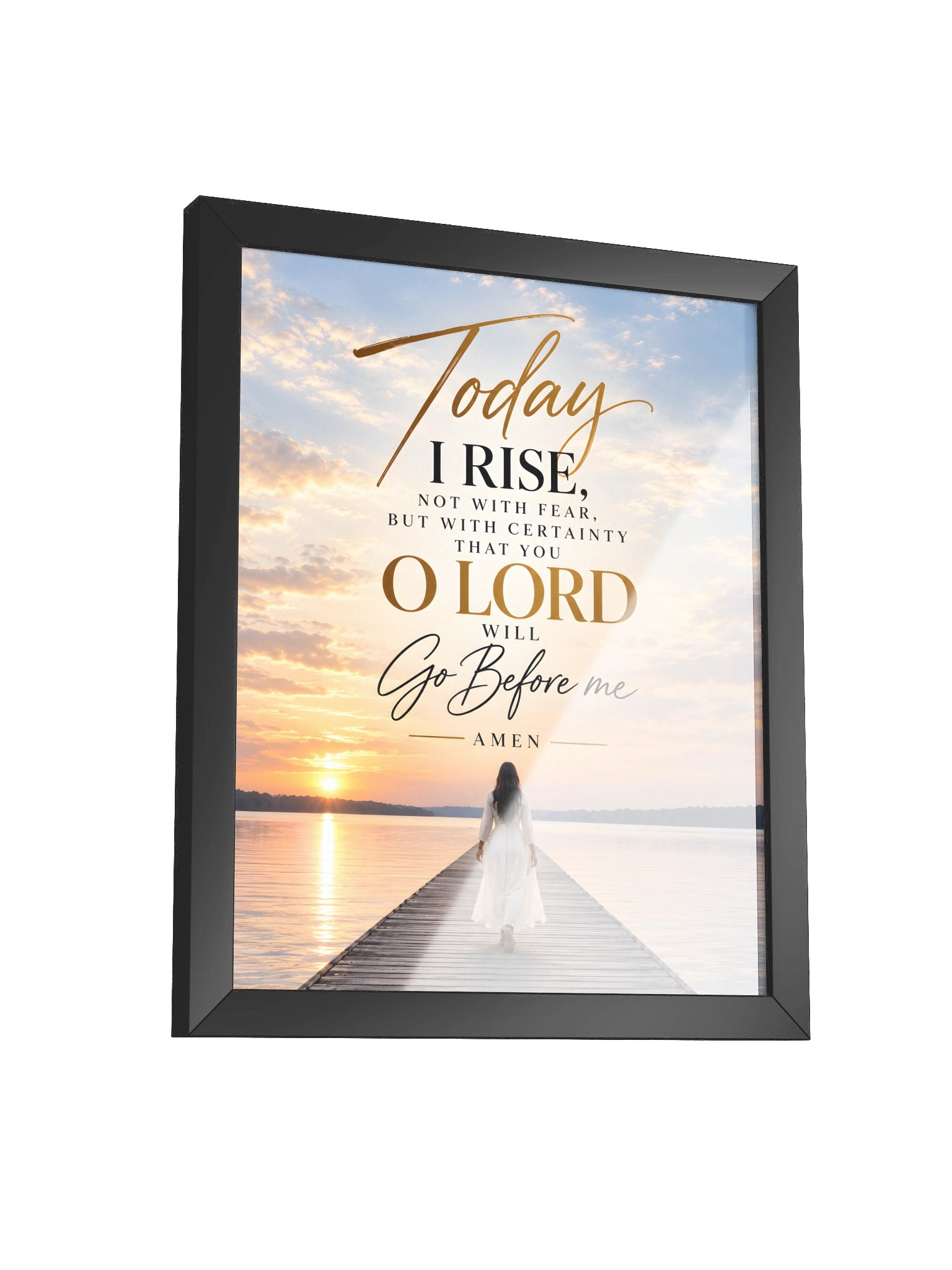 Today I Rise — Framed Print product image (8)