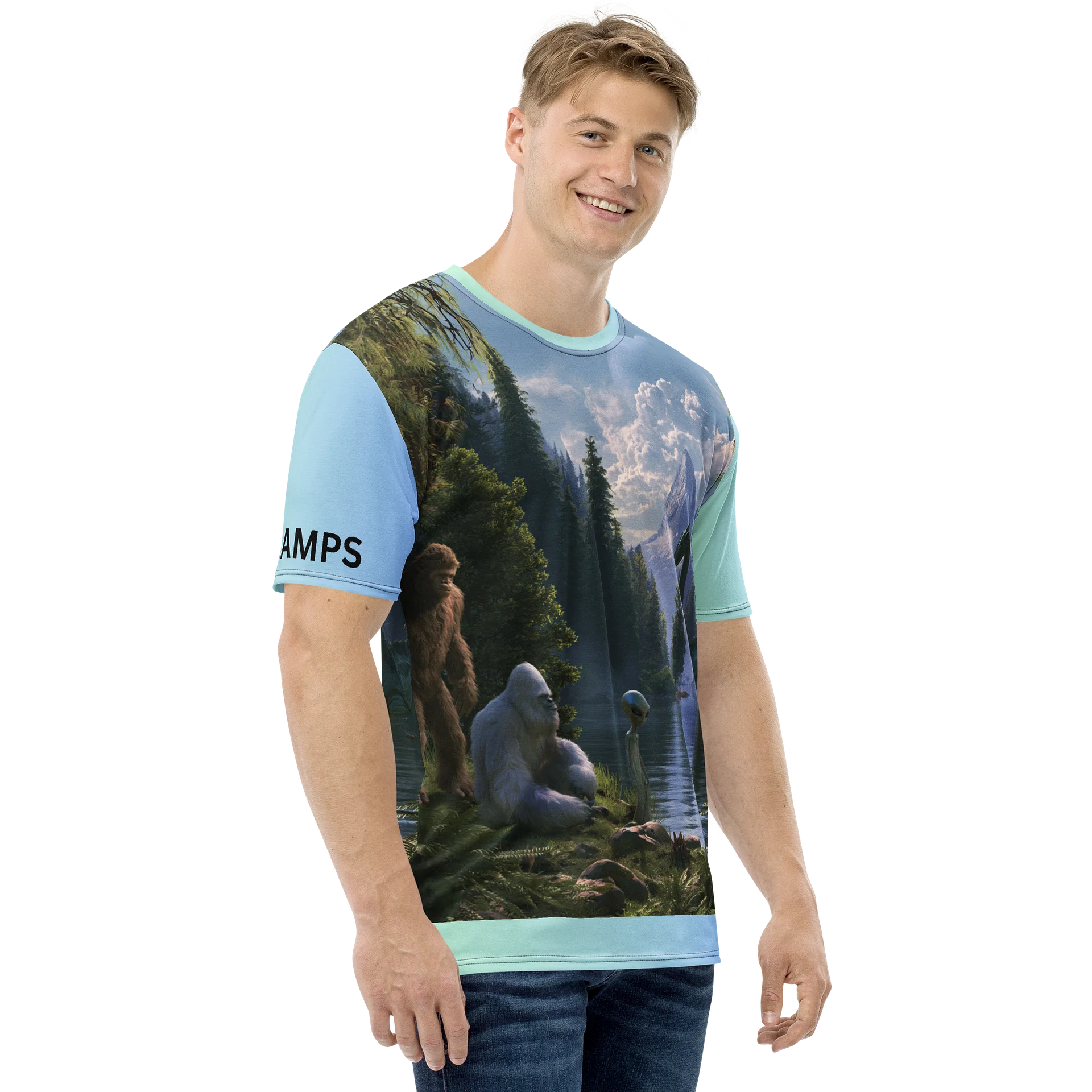 Hide & Seek Champs - All-Over Print Graphic Tee product image (4)