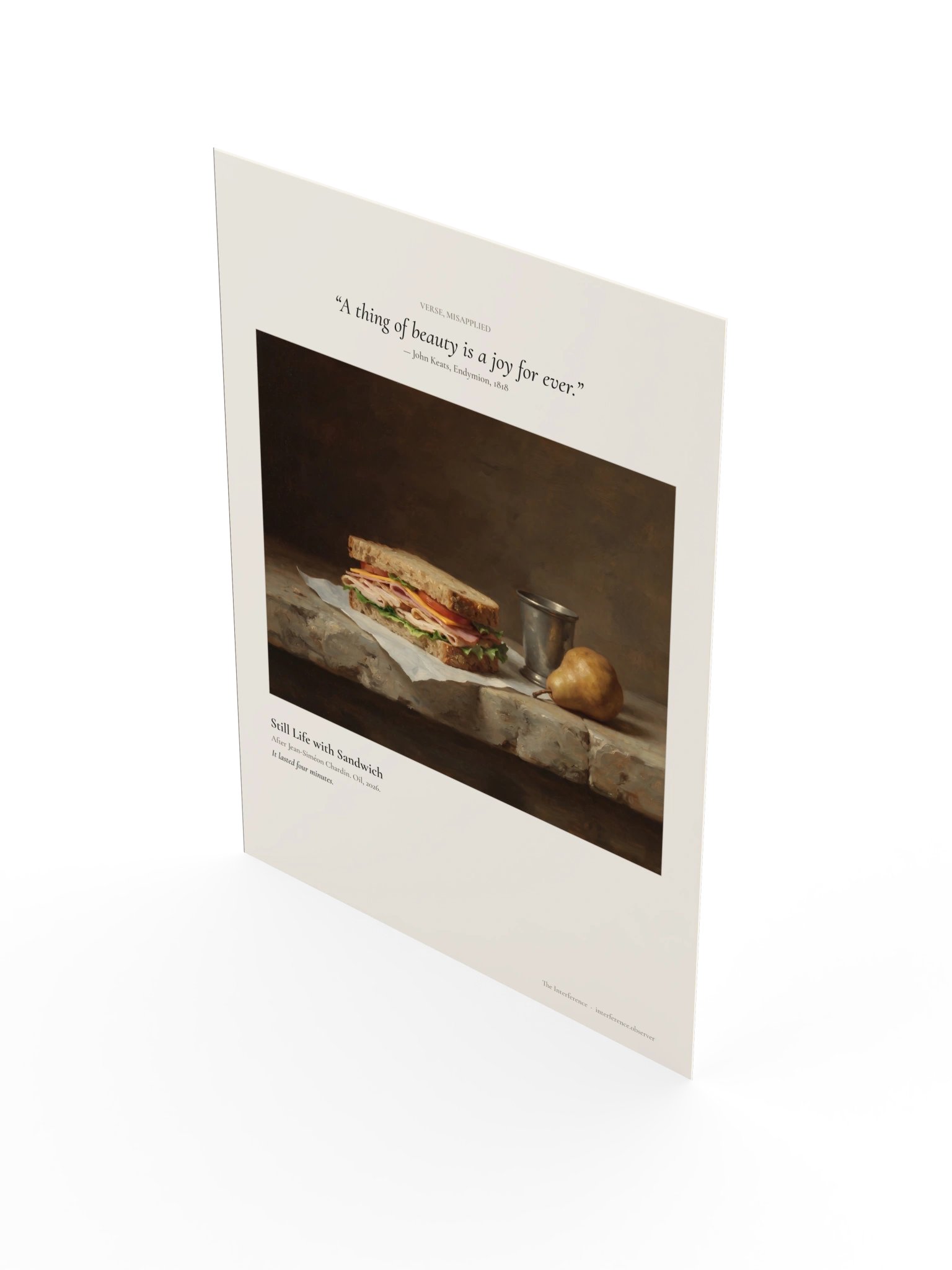 Still Life with Sandwich product image (4)