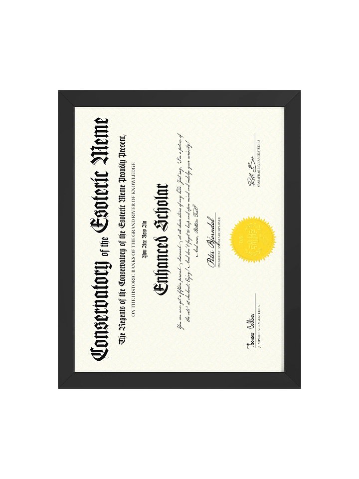Enhanced Scholar Certificate product image (2)