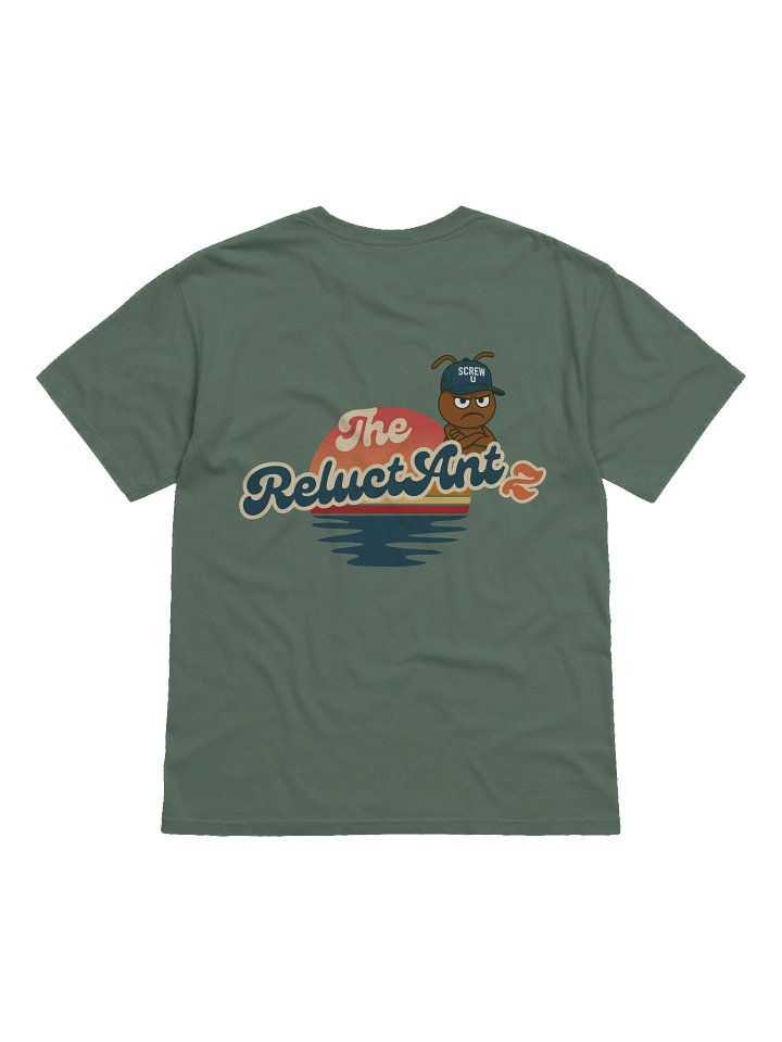 Screw U T-Shirt by The ReluctAntz – Blue Spruce product image (2)