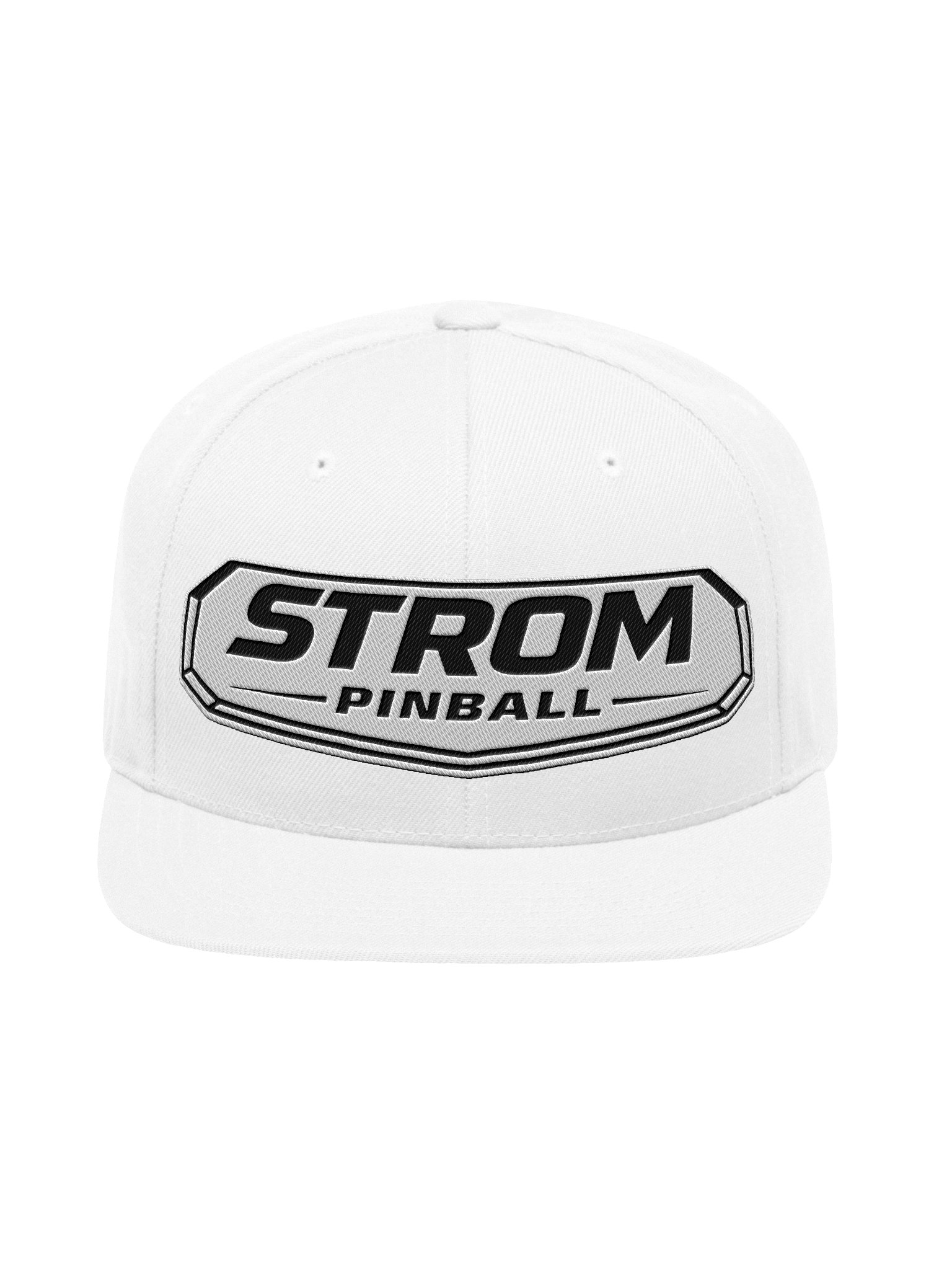 Strom Pinball Hat- White product image (1)