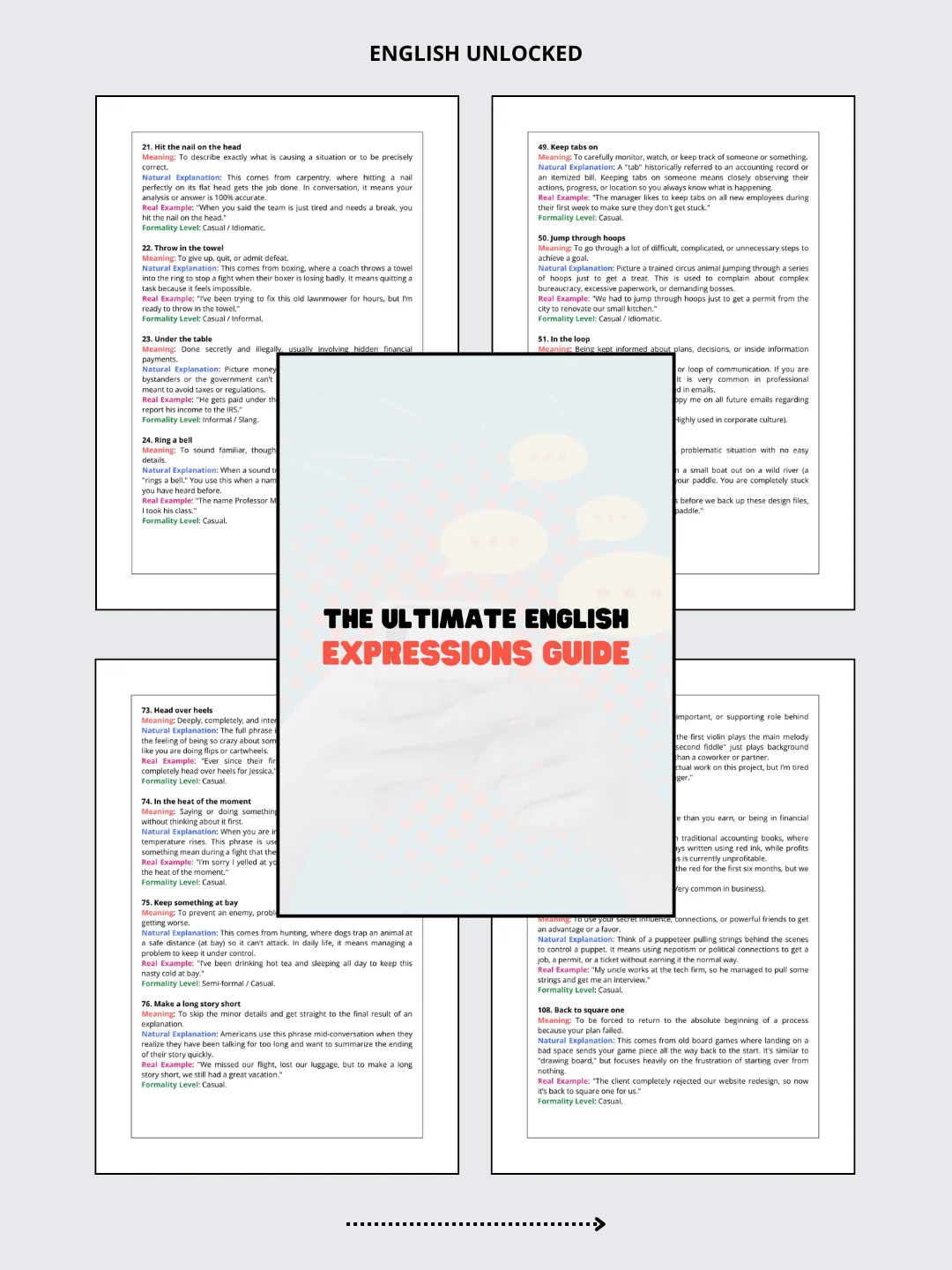 The English Fluency Bundle product image (7)