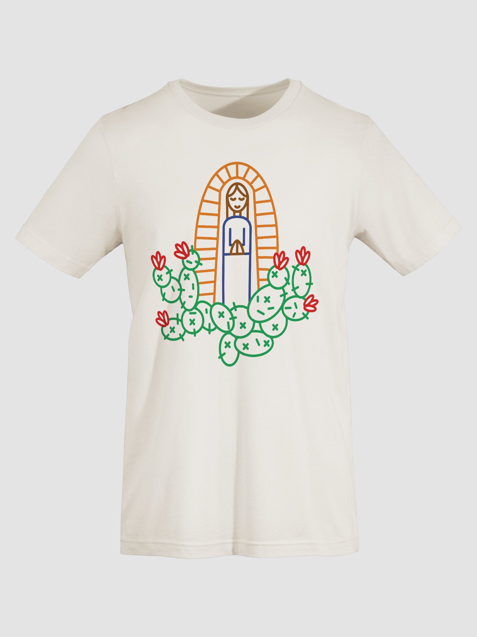 Minimalist Virgin of Guadalupe T-shirt product image (19)