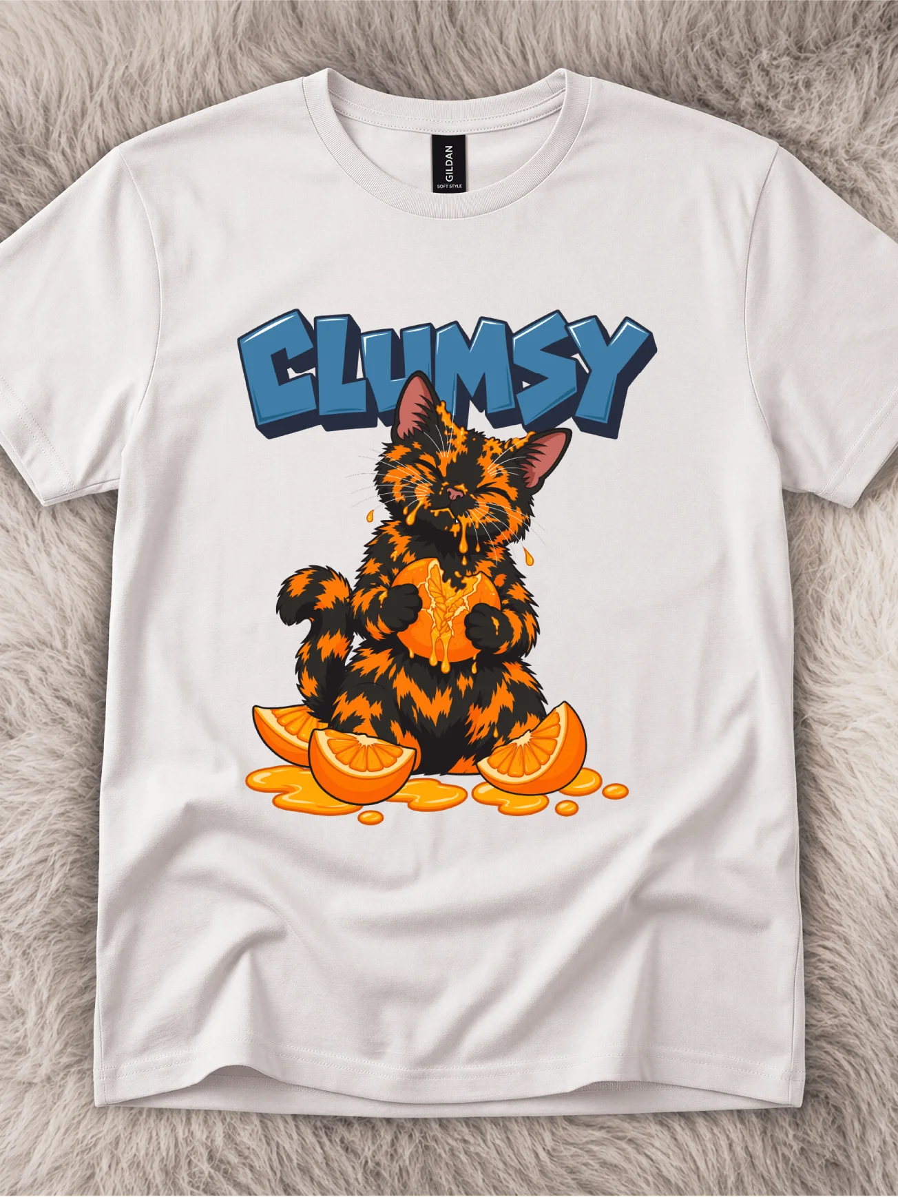 Clumsy Tortie Cat Shirt product image (1)