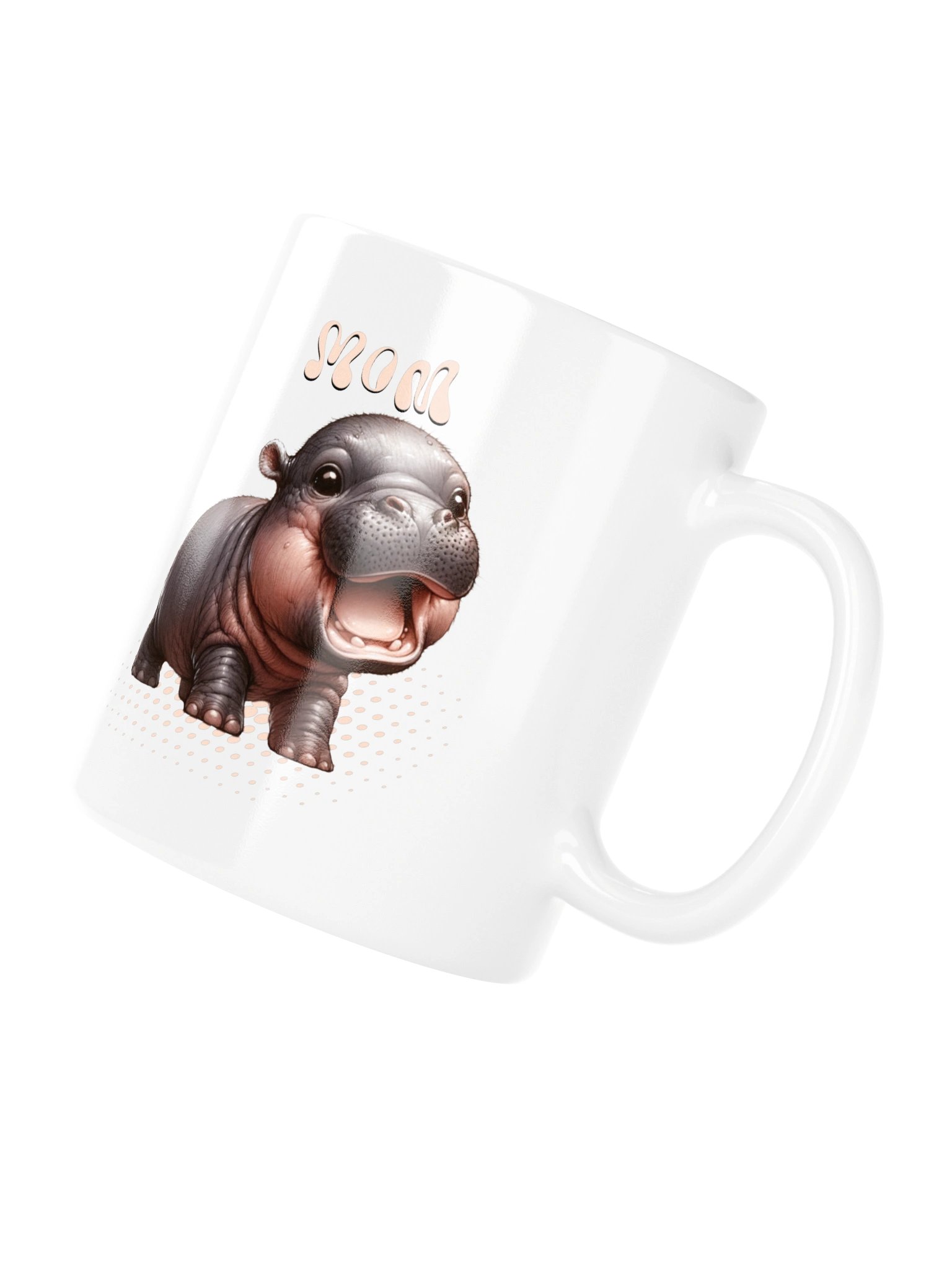 Moo Baby Hippo - Cute Happy Baby Hippo Design - Viral Moo Deng Fan Gift product image (4)