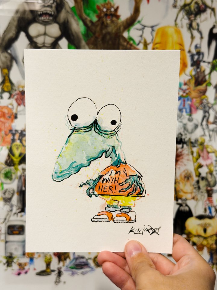 SMORMU SCRAP! (Original Watercolor Painting) product image (2)