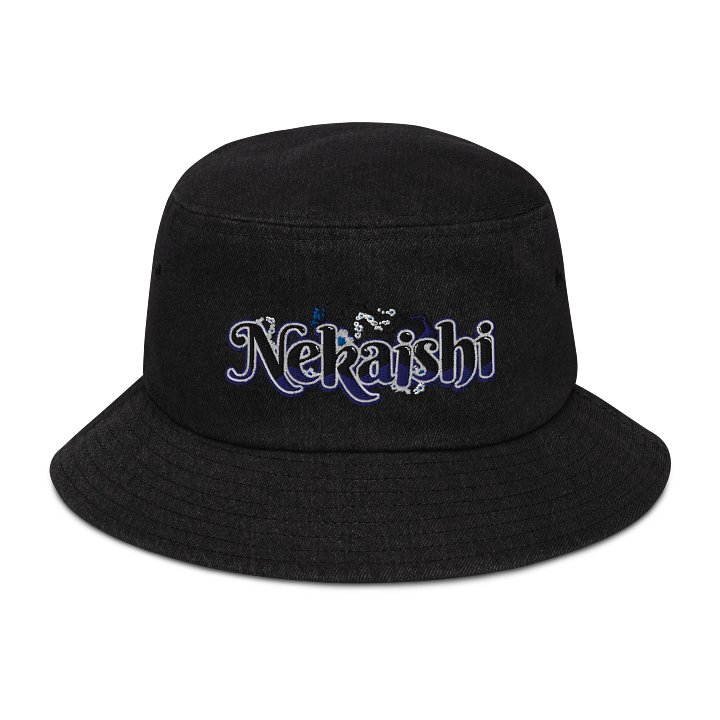 Denim Bucket Hat - Embroidered | Dark Logo product image (1)
