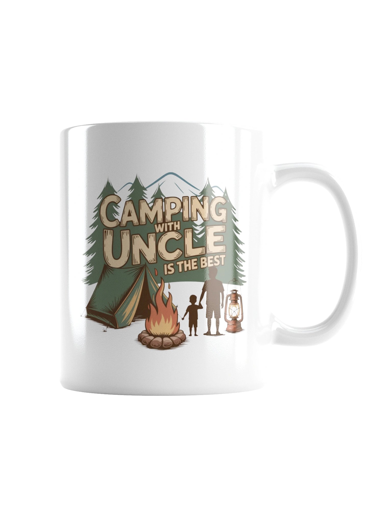 Uncle and Nephew Camping Coffee Mug product image (9)