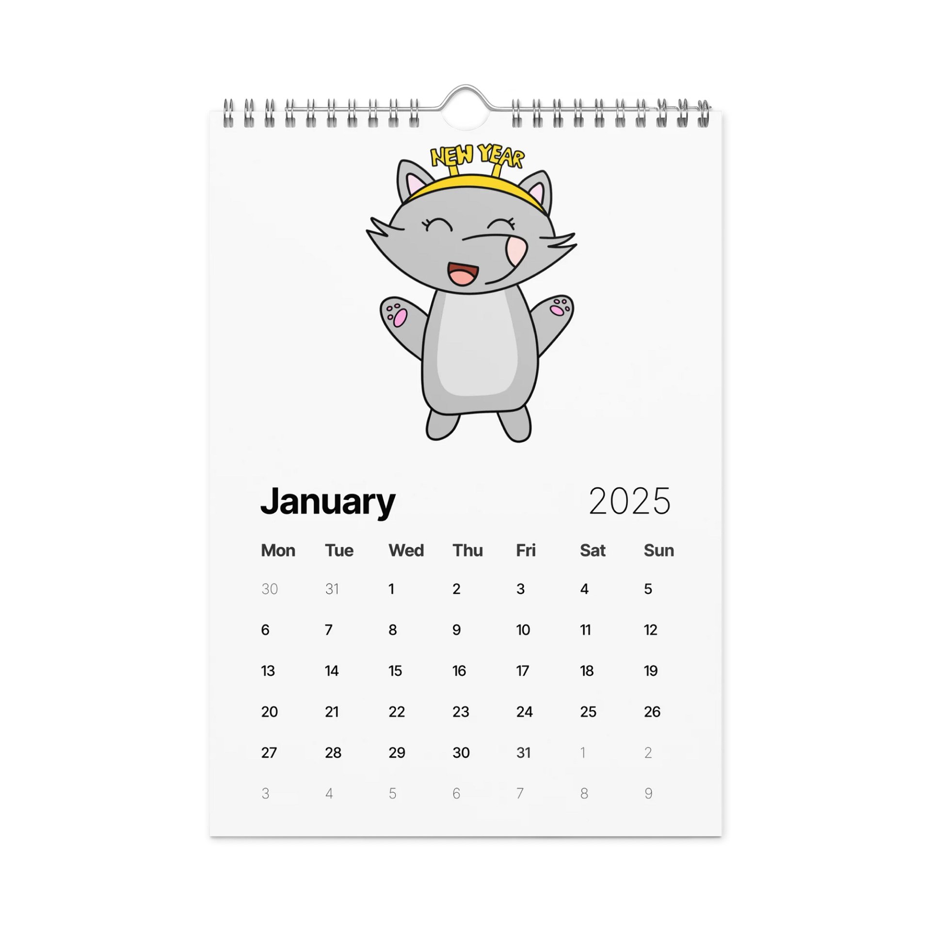 Character Wall Calendar product image (6)