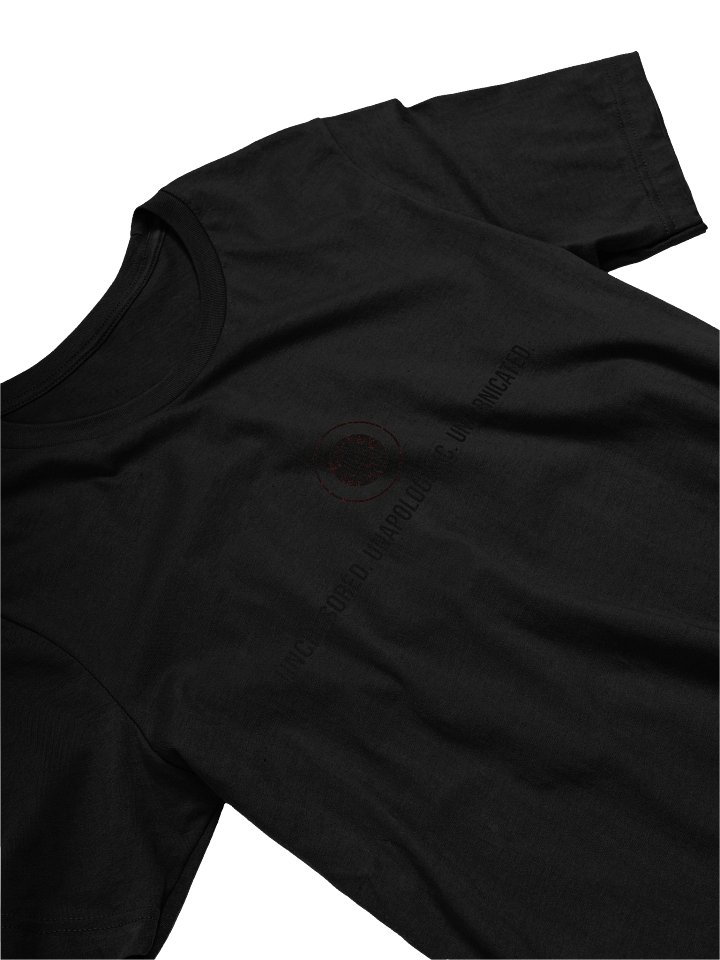 Unfornicated Blackout Womens Tee (Members Drop) product image (1)