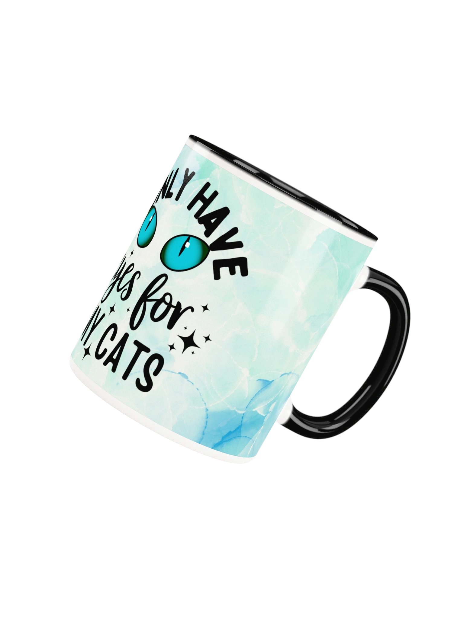 I Only Have Eyes for My Cats Watercolor Mug product image (28)