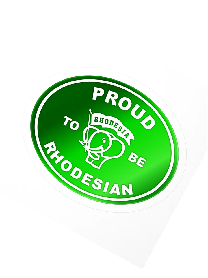Proud to be a Rhodesian Stickers product image (4)