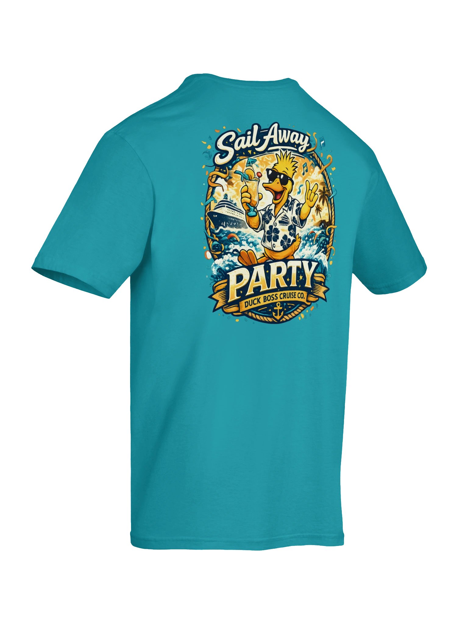 Sail Away Party Duck Boss Tee product image (8)