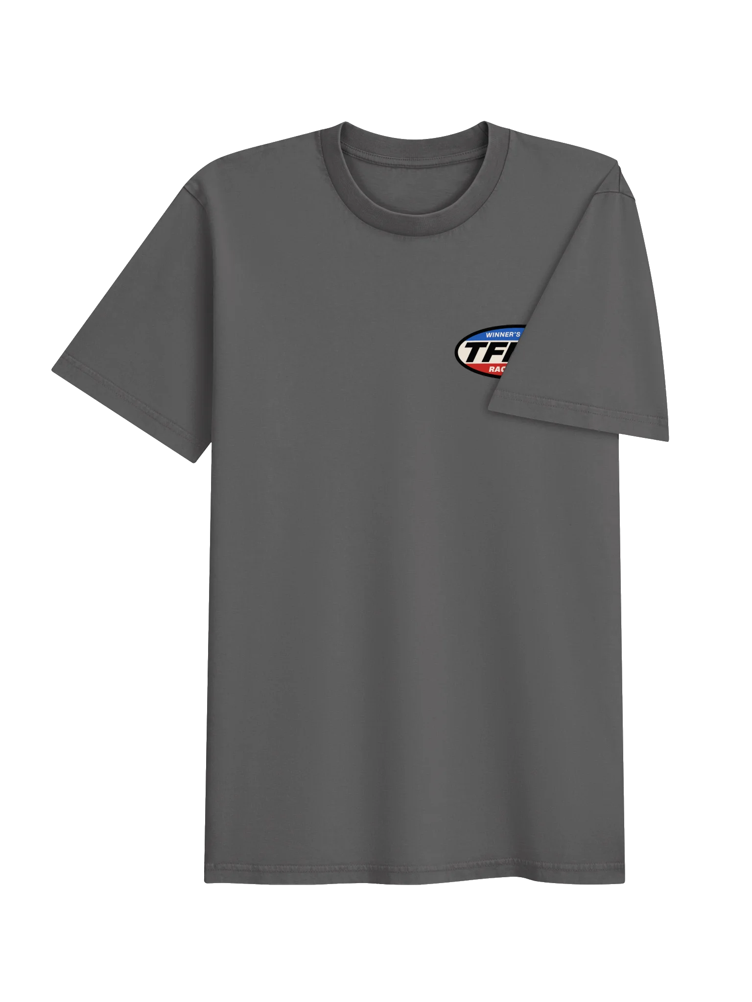 Think Fast Racing Fuel Tee - Dyed Anthracite Grey product image (4)