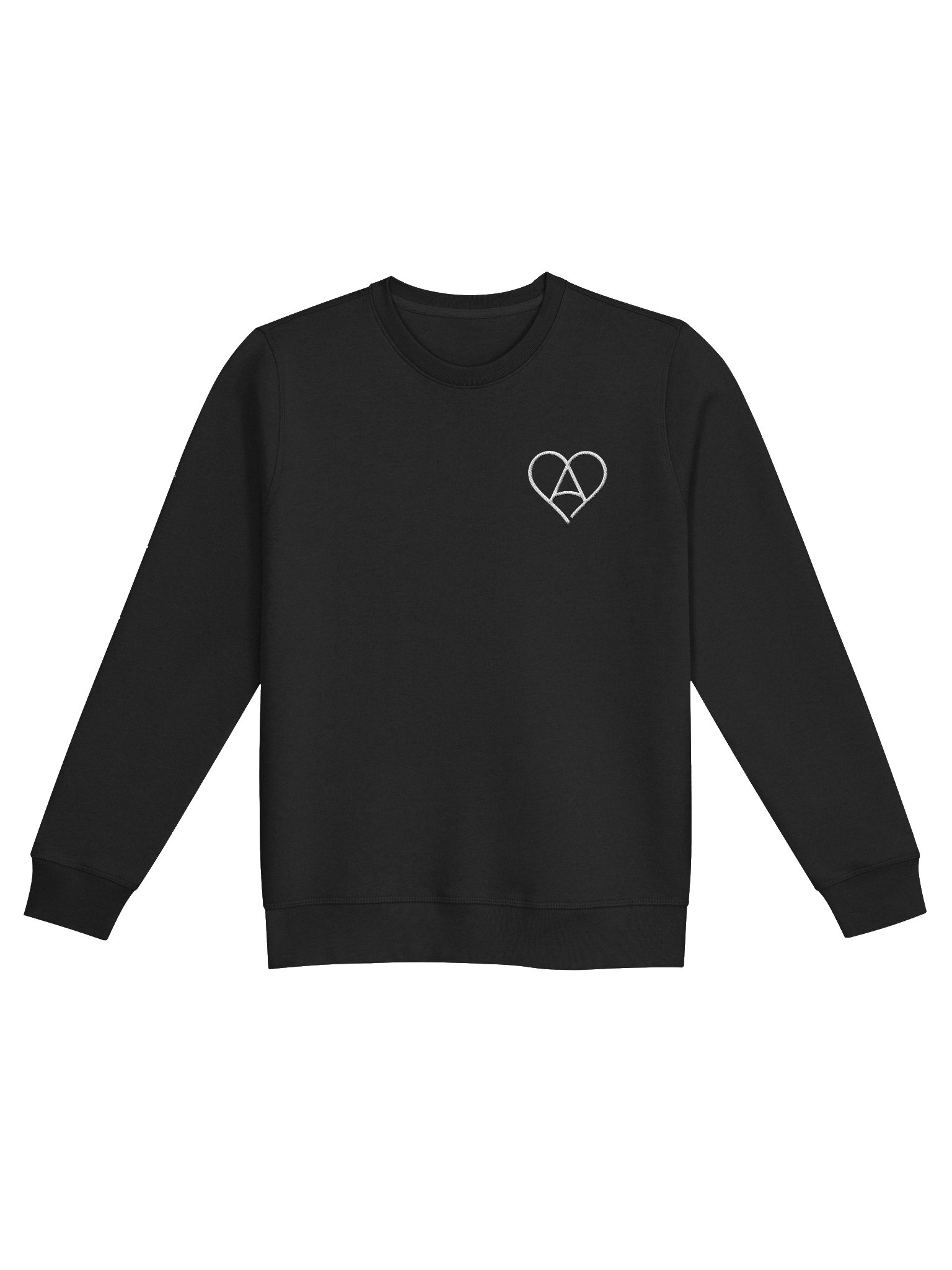 BOUKK Signature Heart Unisex Organic Sweatshirt product image (1)