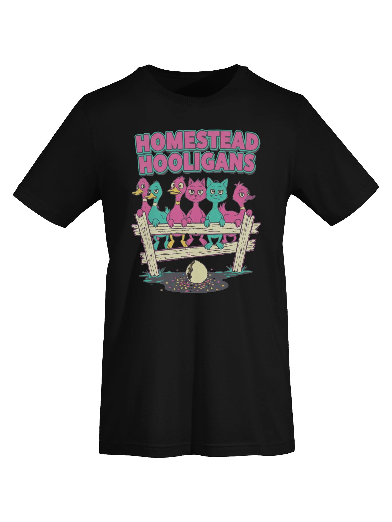 Homestead Hooligans Duck and Cat Gang Tee product image (5)
